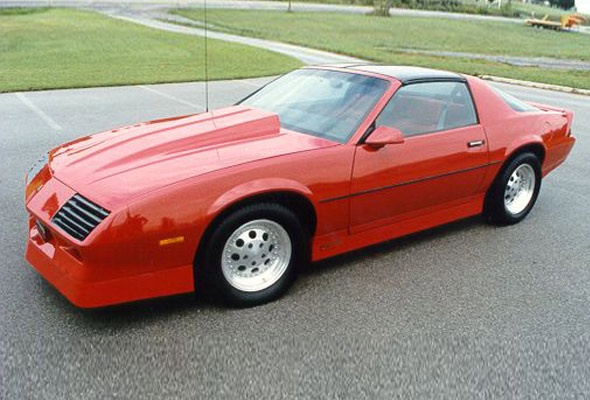 1983 shop camaro hood