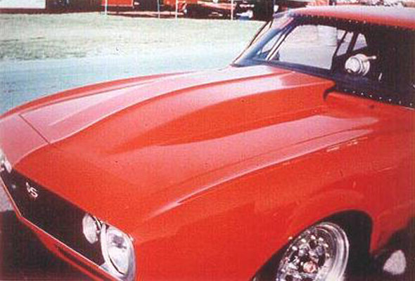 Camaro 4" Cowl Hood, 1967-1969.